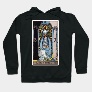 High Priestess Tarot Card Hoodie